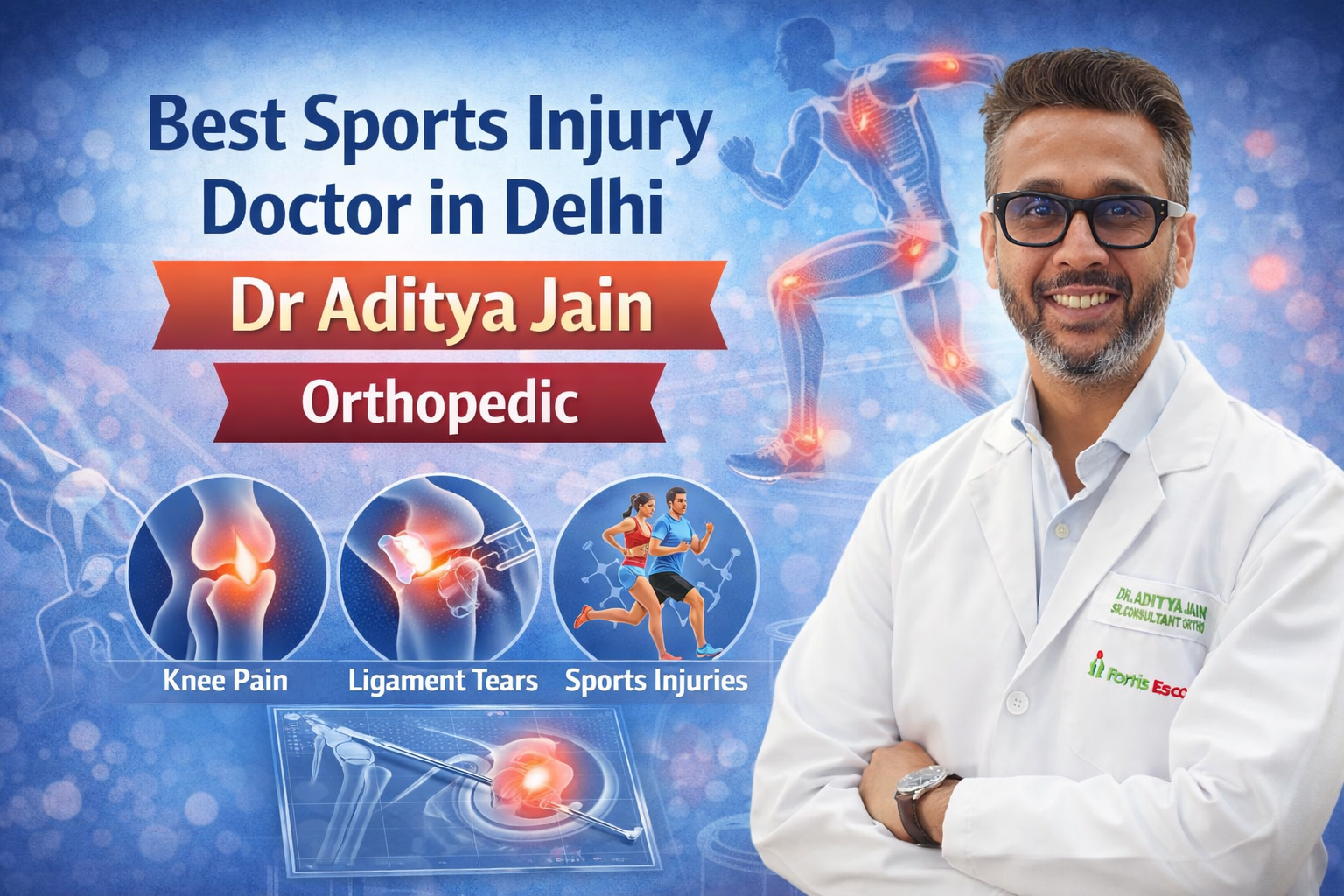 Best Sports Injury Doctor in Delhi