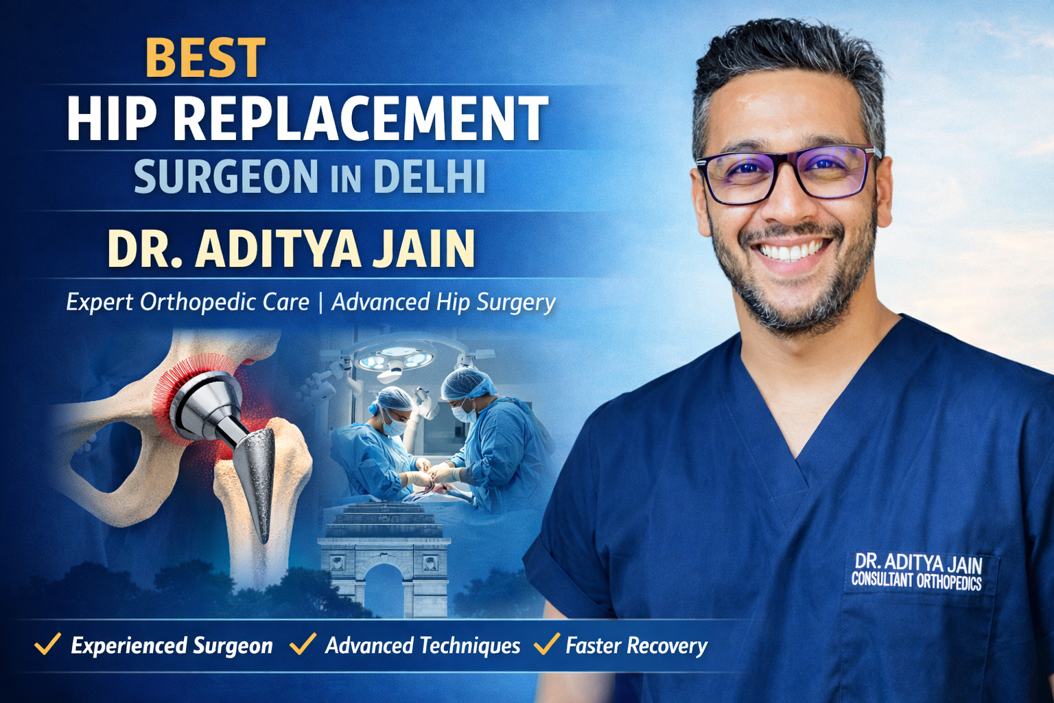 Best Hip Replacement Surgeon in Delhi