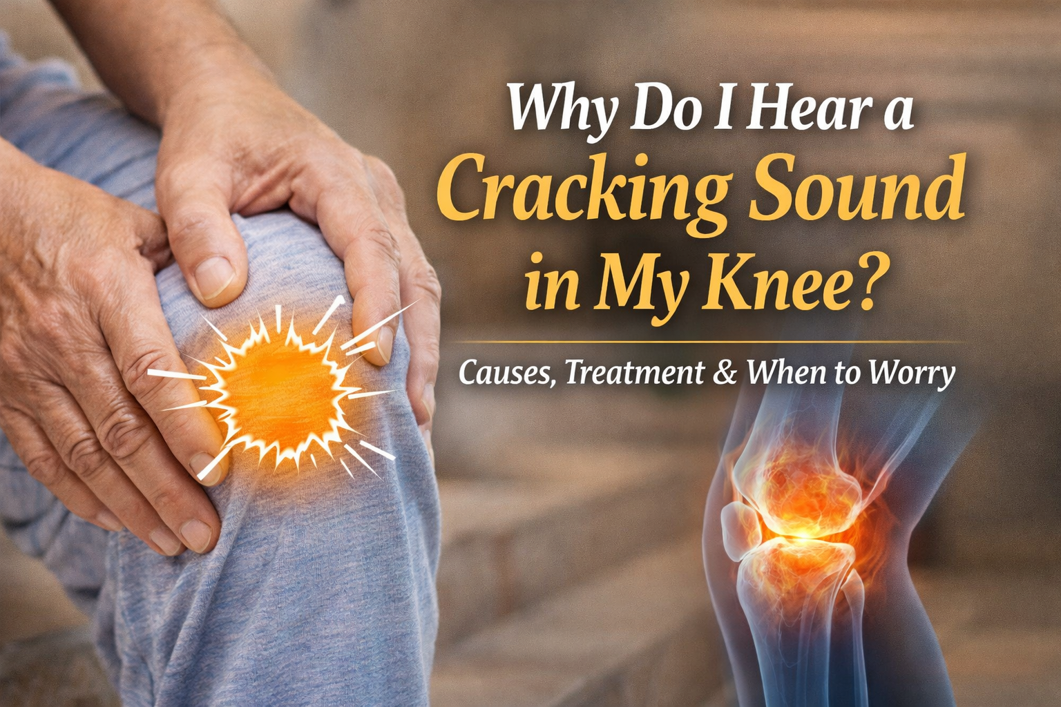 Why Do I Hear a Cracking Sound in My Knee?