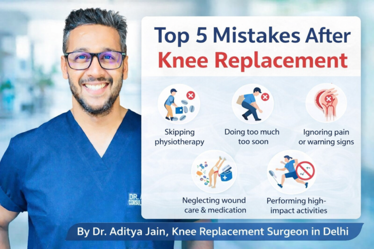 Top 5 Mistakes After Knee Replacement